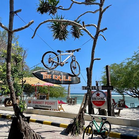 Hotel The Exile Sunsetpoint Gili Trawangan Exterior foto